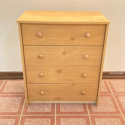 LOT 201B: Pair of 4 Drawer Dressers