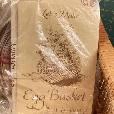 LOT 203B: Large Craft Lot - Yarn, Nilus Leclerc Inc Warping Board, Beads, Basket Making Sets, Scissors and More