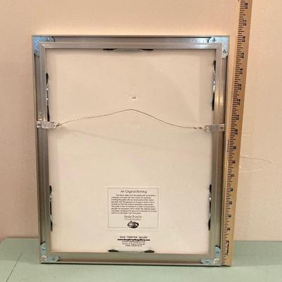 LOT 209B: An Original Etching Work of Art Signed by Artist Martha Forsythe and Titled "Mystic"