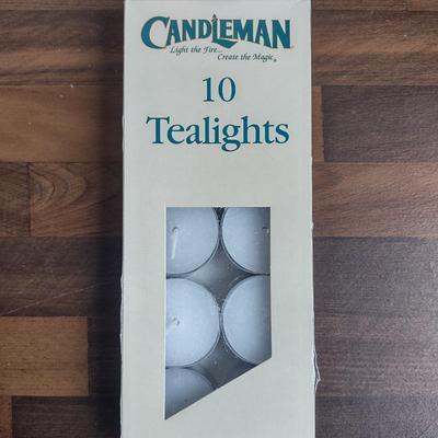 LOT 238: Assorted Candles and Candle Holders