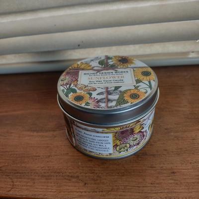 LOT 238: Assorted Candles and Candle Holders