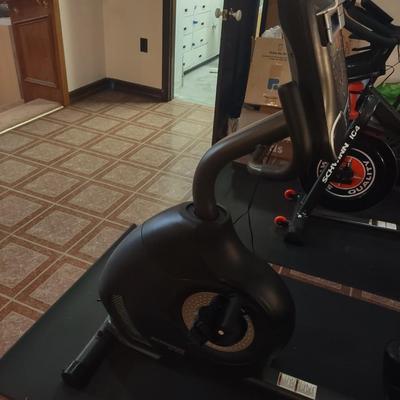 LOT 243: Schwinn Exercise Bike with Floor Mat