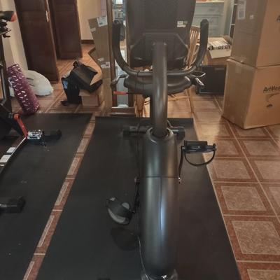LOT 243: Schwinn Exercise Bike with Floor Mat