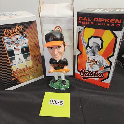 Baltimore Orioles Bobbleheads Tejada Anderson Ripken
