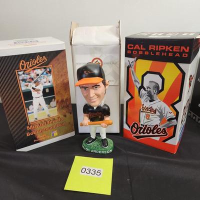Baltimore Orioles Bobbleheads Tejada Anderson Ripken