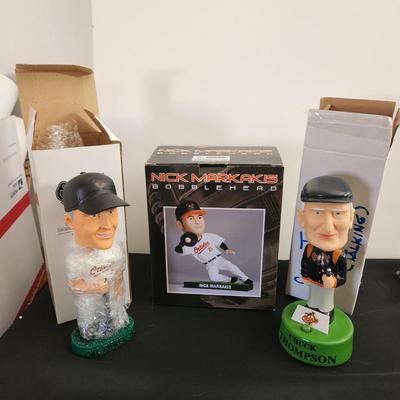 Baltimore Orioles Bobbleheads Markakis Chuck Thompson