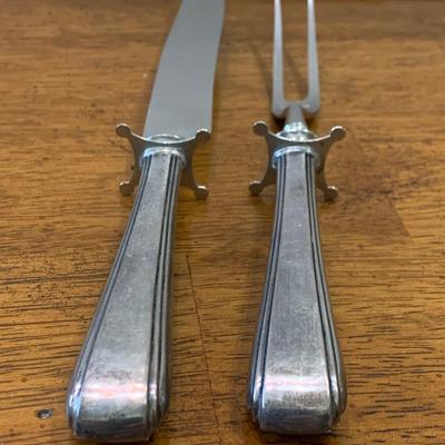 Sterling Handled Carving Set