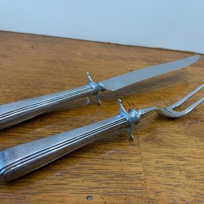 Sterling Handled Carving Set