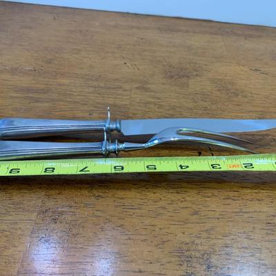 Sterling Handled Carving Set