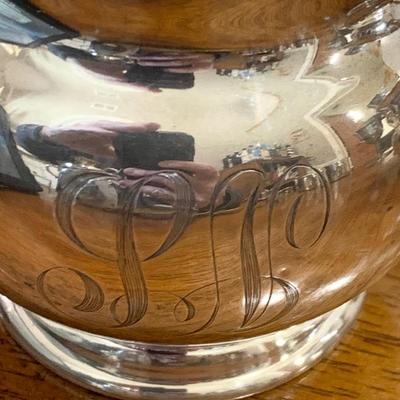 Three Piece Argentine Sterling Cream and Sugar Set (450 grams)