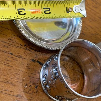 Mixed Lot of Mostly Monogrammed Sterling Silver (546 grams)