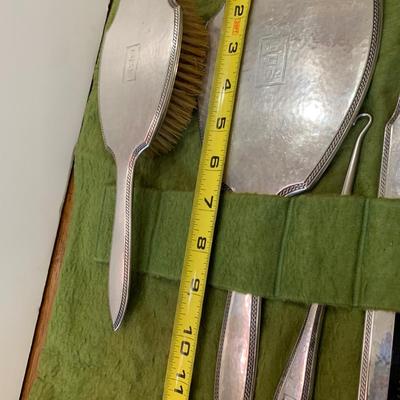 Vintage Sterling Vanity Set