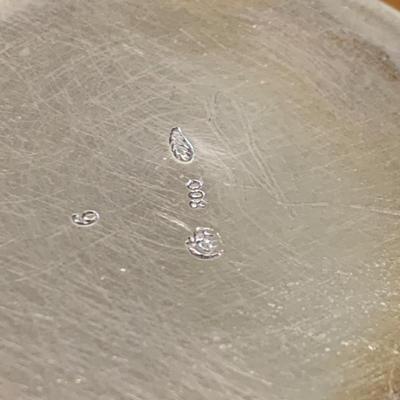 Two Detail Engraved 800 Sterling Cups (125 grams)