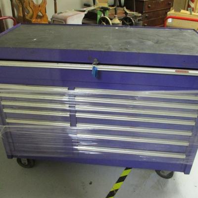 MATCO Rolling Tool Chest Approx 24 1/2" x 57" x 42 1/2" With Key