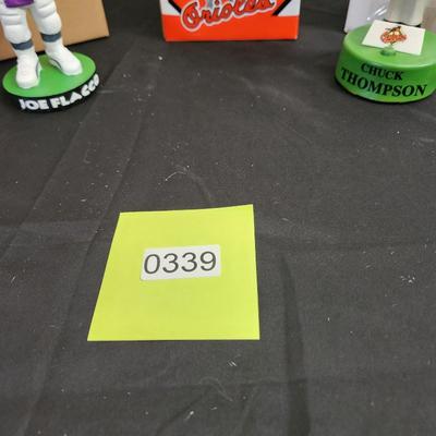 Baltimore Ravens Orioles Bobbleheads Flaco Ripken Thompson