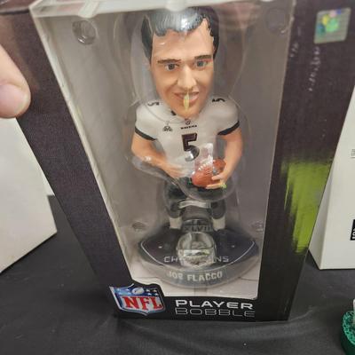 Baltimore Ravens Orioles Bobbleheads Flaco Ripken Mr. Splash