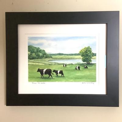 M528 Original Watercolor "Follow the Leader" by Beth Whitney