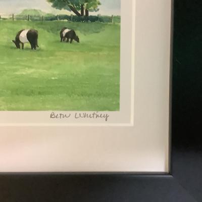 M528 Original Watercolor "Follow the Leader" by Beth Whitney