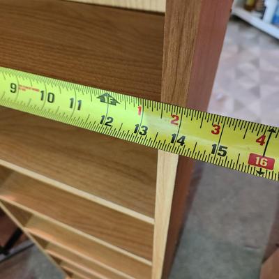 Display cabinet w 6 Adjustable Shelves 14"x5.5" d x45"H 2of 2