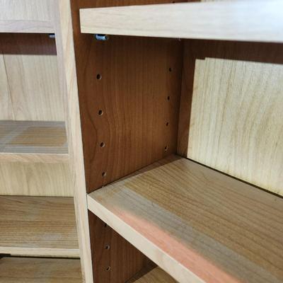 Large Display cabinet w 6 Adjustable Shelves 32.5"x5.5" d x45"H