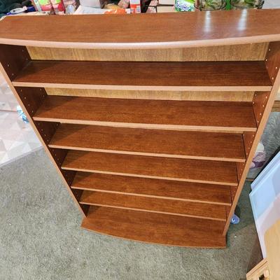 Display cabinet w 6 Adjustable Shelves 32.5"x5.5" d x45"H