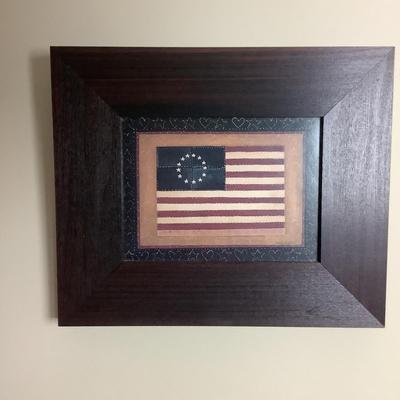 M529 Colonial Flag and Folk Art Cat