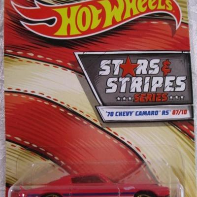 Hot Wheels Stars & Stripes '70 Chevy Camaro RS