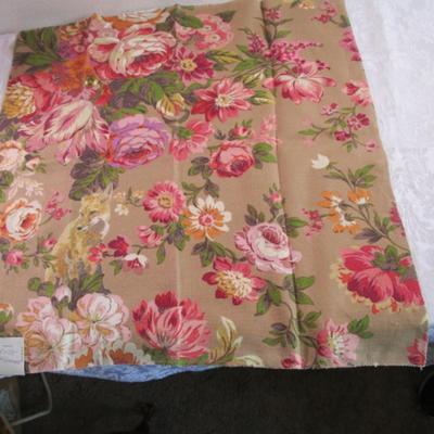 4 Upholstery fabric samples
