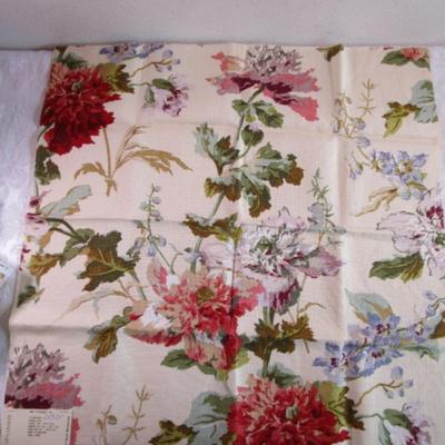 4 Upholstery fabric samples
