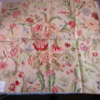 4 Upholstery fabric samples