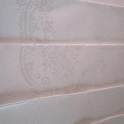 6 White on white pattern cloth napkins