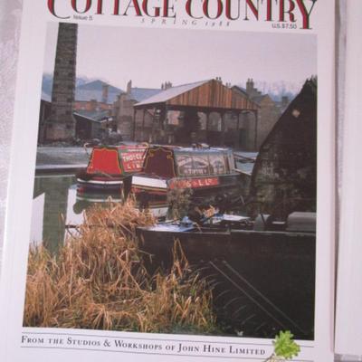 5 David Winter Cottage magazines for Collectors' Guild