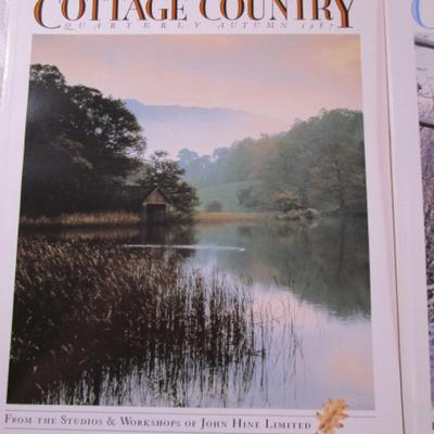 4 David Winter Cottage magazines for Collectors' Guild