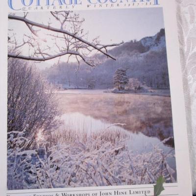4 David Winter Cottage magazines for Collectors' Guild