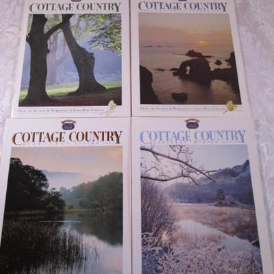 4 David Winter Cottage magazines for Collectors' Guild
