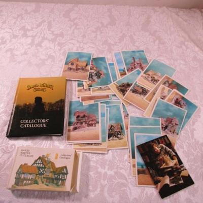 David Winter Collectors' Catalog & cottage cards with descriptions