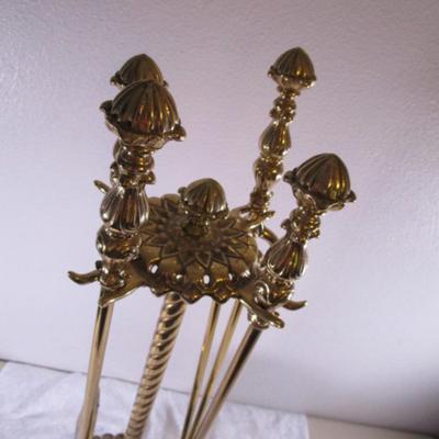 Vintage Fireplace toolset & stand