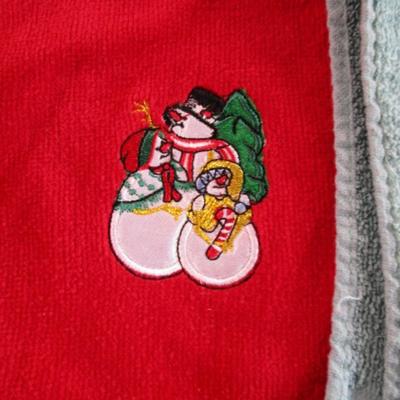 New 5 Christmas fingertip towels