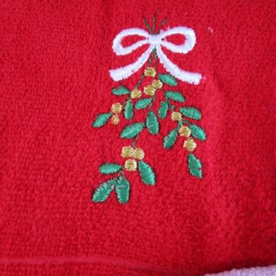 New 5 Christmas fingertip towels