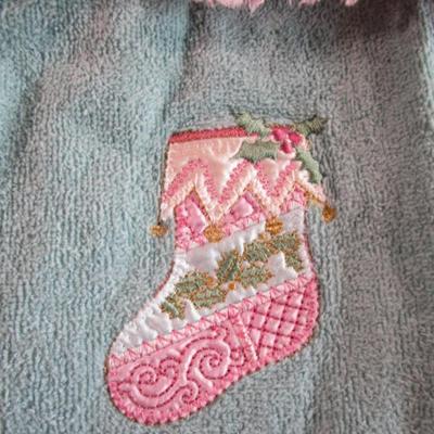 New 5 Christmas fingertip towels