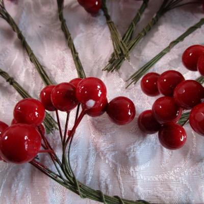 1 New box of 12 berry sets - each set has 12 berry pics