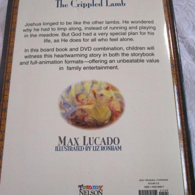 The Crippled Lamb by Max Lucado board book with DVD
