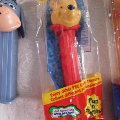 3 Pez dispensers