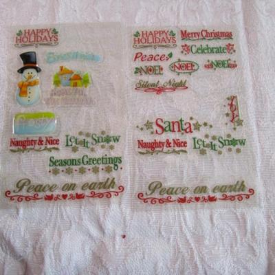 New 5 complete pkgs of stickers, & additional stickers