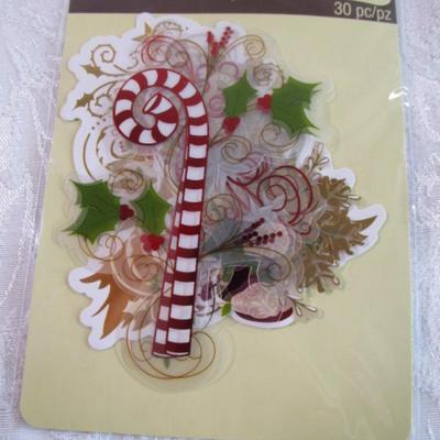 Christmas die cuts for decorating & scrapbooking