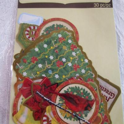 Christmas die cuts for decorating & scrapbooking