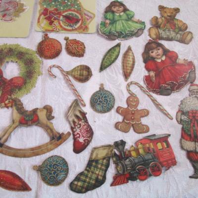 Christmas die cuts for decorating & scrapbooking