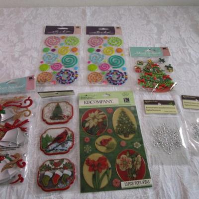 Dimensional stickers for scrapbooking