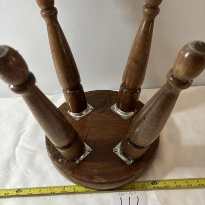 Heavy Wooden Stool