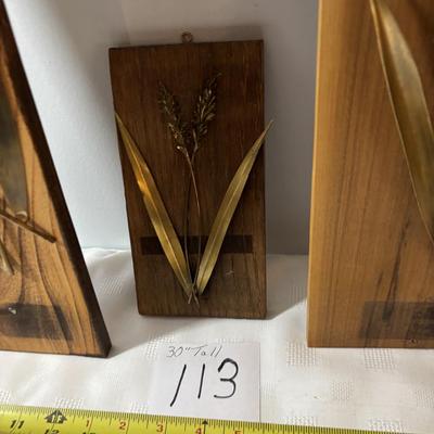 Vintage Wheat Wall Decor